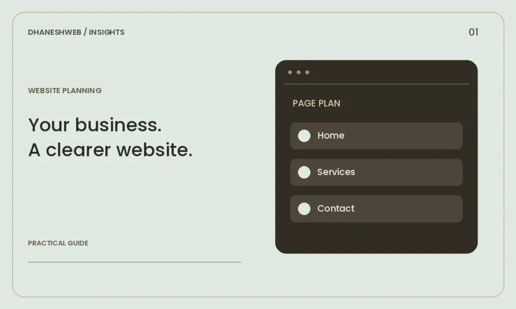 A practical website checklist for businesses in Maharajganj — editorial illustration