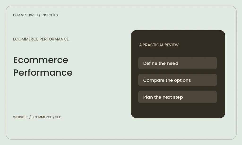 How Core Web Vitals Affect an Ecommerce Experience — editorial illustration